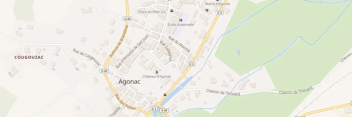 Plan du 4 Rue Ripaguay à Agonac