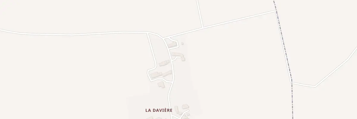 Plan du 4 La Daviere à Bournan