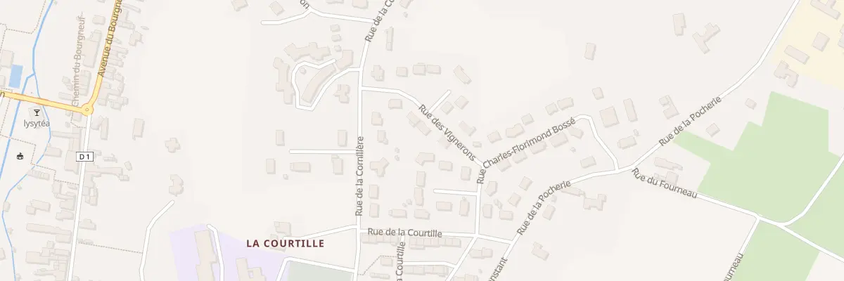 Plan du 6 Rue des Vignerons à Saint-Calais