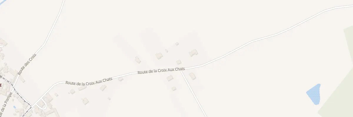 Plan du 11 Rte de la Croix aux Chats à Sillars