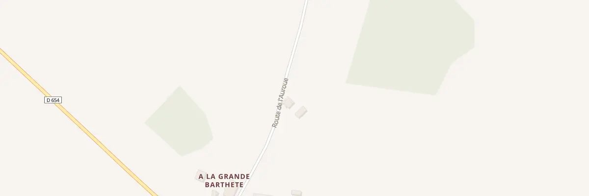 Plan du 263 Rte de l’Auroue à Cadeilhan