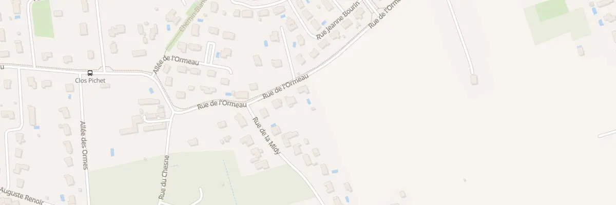 Plan du 93 Rue de l’Ormeau à Saint-Avertin