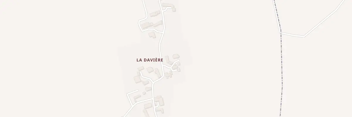 Plan du 8 La Daviere à Bournan