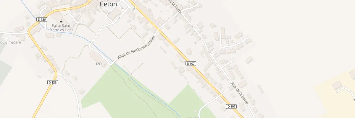 Plan du 25 Rue Édouard Fournier à Ceton