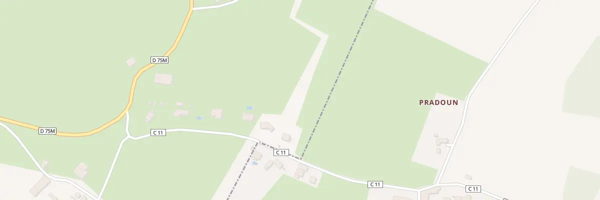 Plan du 152 Maupere à Saint-Marcet