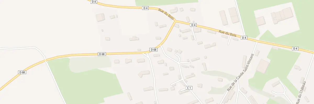 Plan du 445 Rue de la Forge à Manneville-ès-Plains