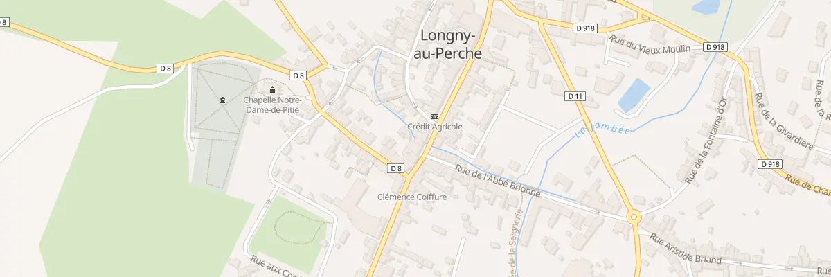 Plan du 38 Rue de l’Eglise Longny à Longny les Villages