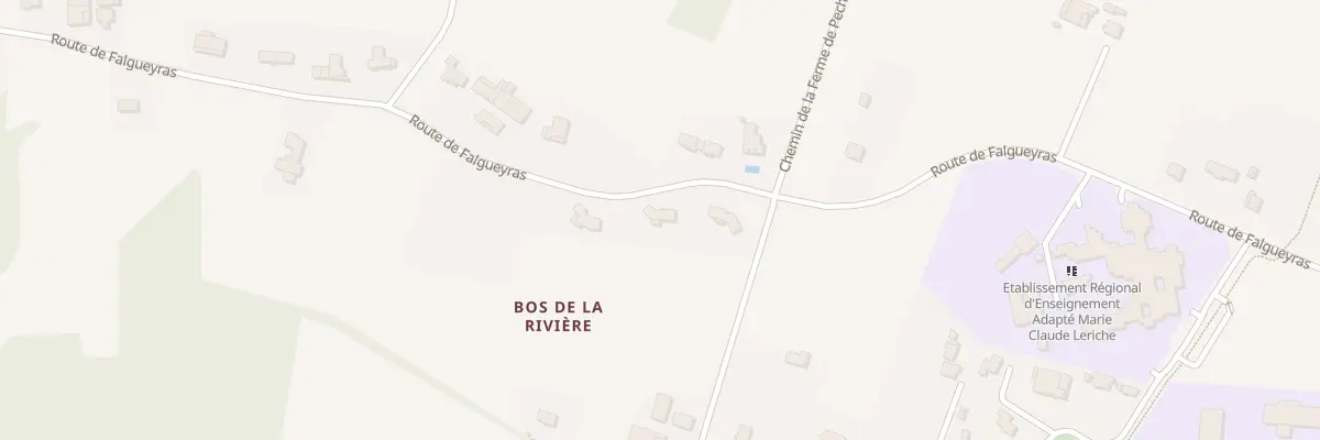 Plan du 748 Rte de Falgueyras à Villeneuve-sur-Lot