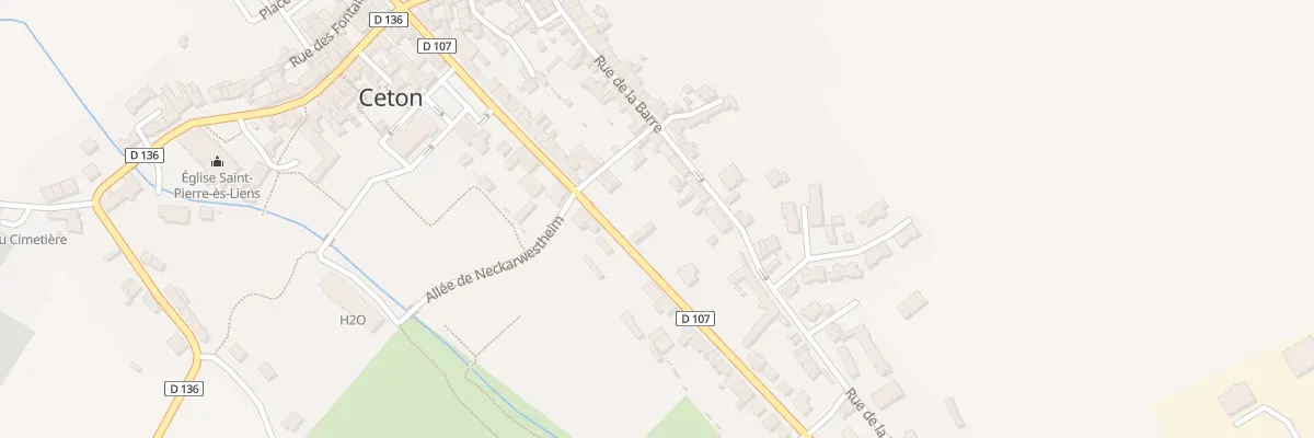 Plan du 37 Rue de la Barre à Ceton