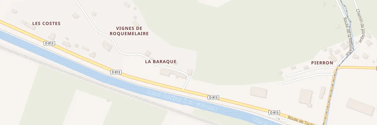 Plan du 767 Rte de la Voie Romaine à Saint-Jean-de-Thurac