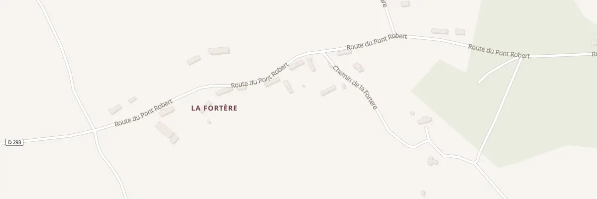 Plan du 35 La Fortere à Gournay-le-Guérin