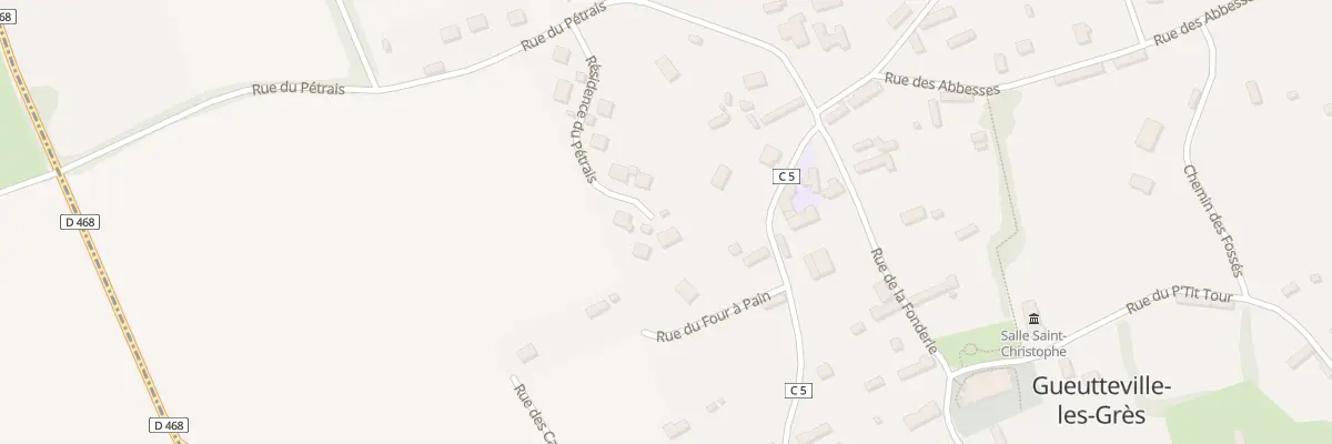 Plan du 7 Res du Petrais à Gueutteville-les-Grès
