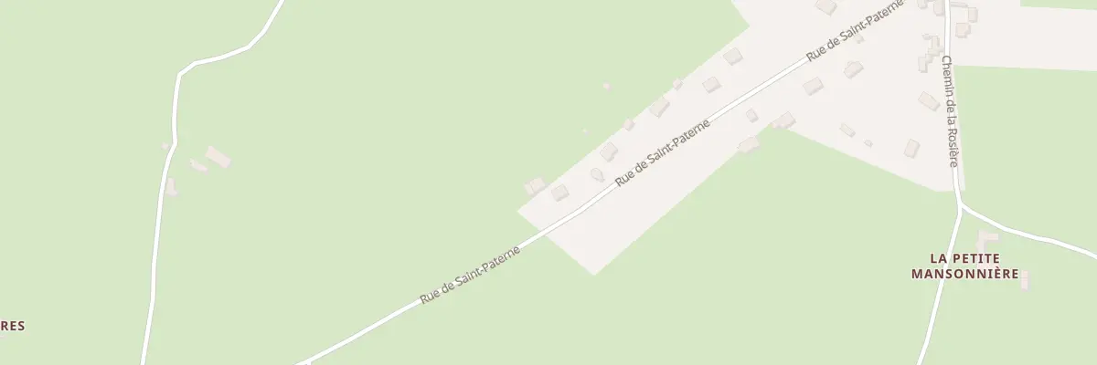 Plan du 42 Rue de Saint-Paterne à Rémalard en Perche