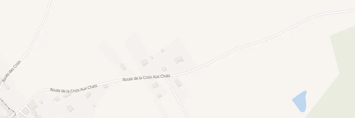 Plan du 15 Rte de la Croix aux Chats à Sillars