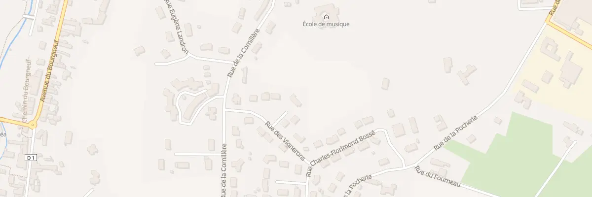 Plan du 7 Rue des Vignerons à Saint-Calais