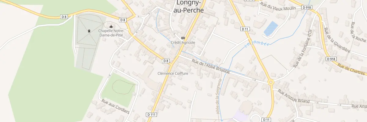 Plan du 29 Rue de l’Eglise Longny à Longny les Villages