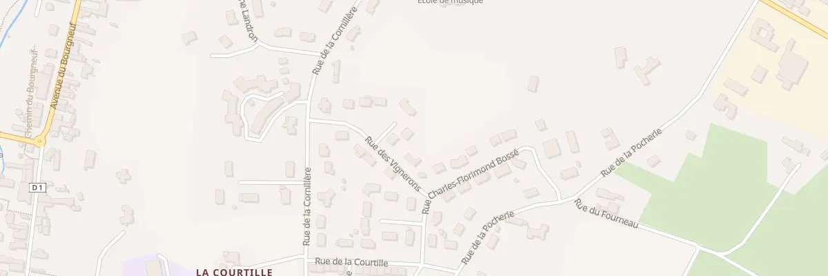 Plan du 9 Rue des Vignerons à Saint-Calais