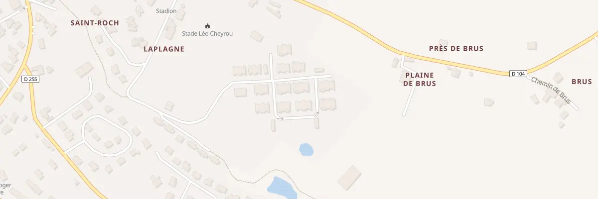 Plan du 1 All Montlabour à Villeréal