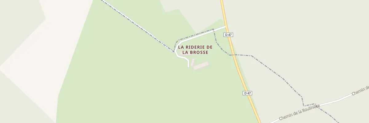 Plan du 192 La Riderie de la Brosse à La Ferrière