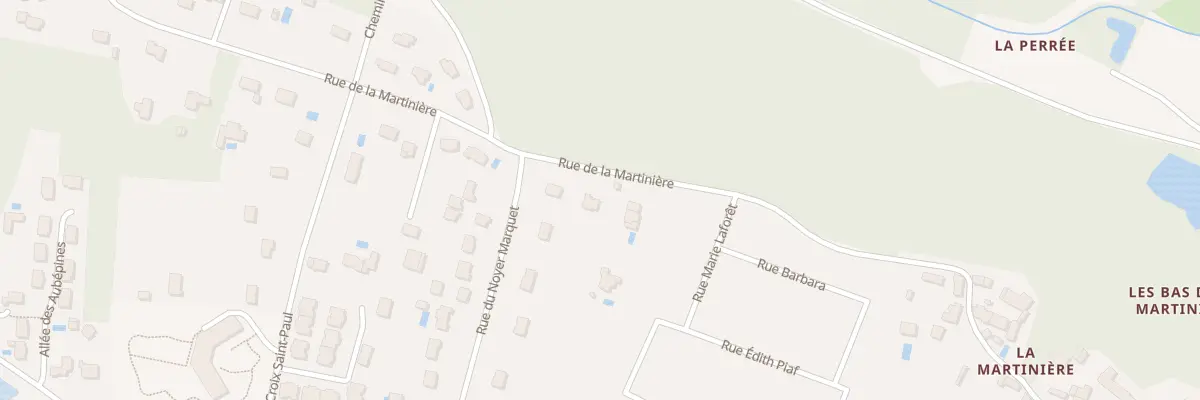 Plan du 51 Rue de la Martinière à Veigné