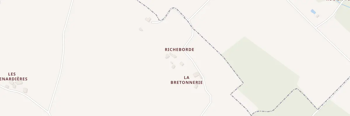 Plan du 749 Che de Richeborde à Montrouveau