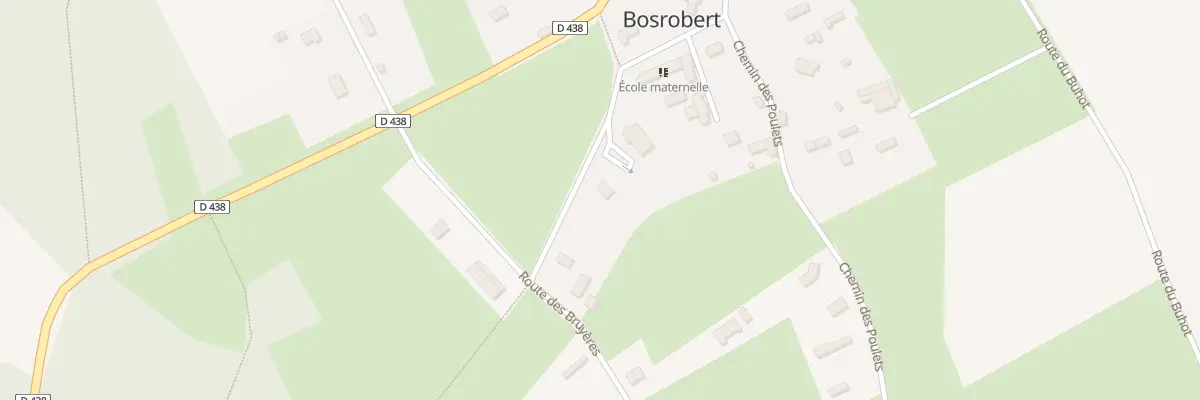 Plan du 15A Rte de la Mairie à Bosrobert