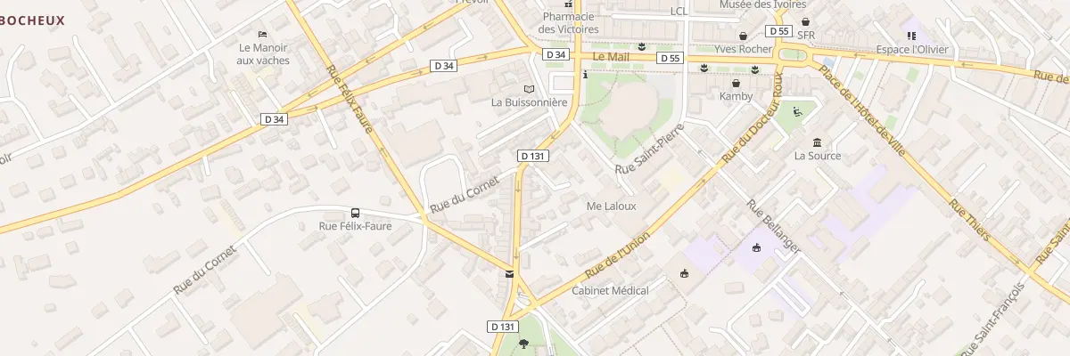 Plan du 19 Rue Ferdinand Lechevallier à Yvetot