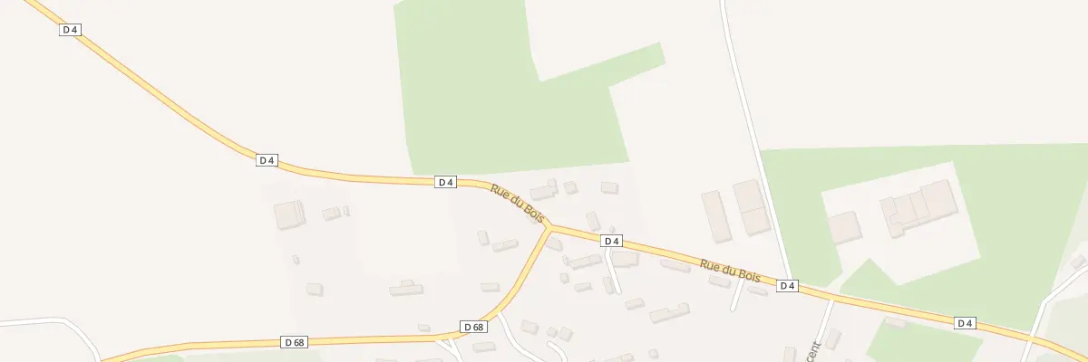 Plan du 205 Rue du Bois à Manneville-ès-Plains