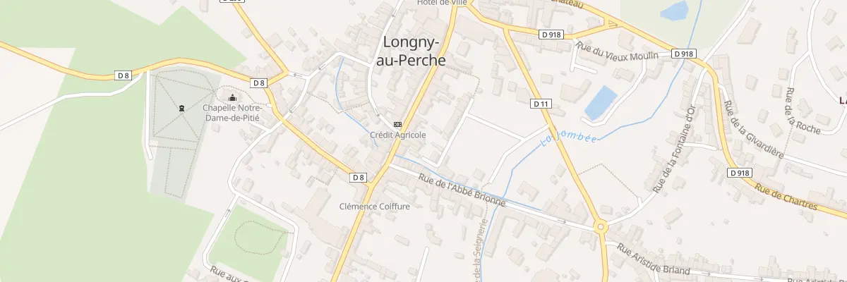 Plan du 21 Rue de l’Eglise Longny à Longny les Villages