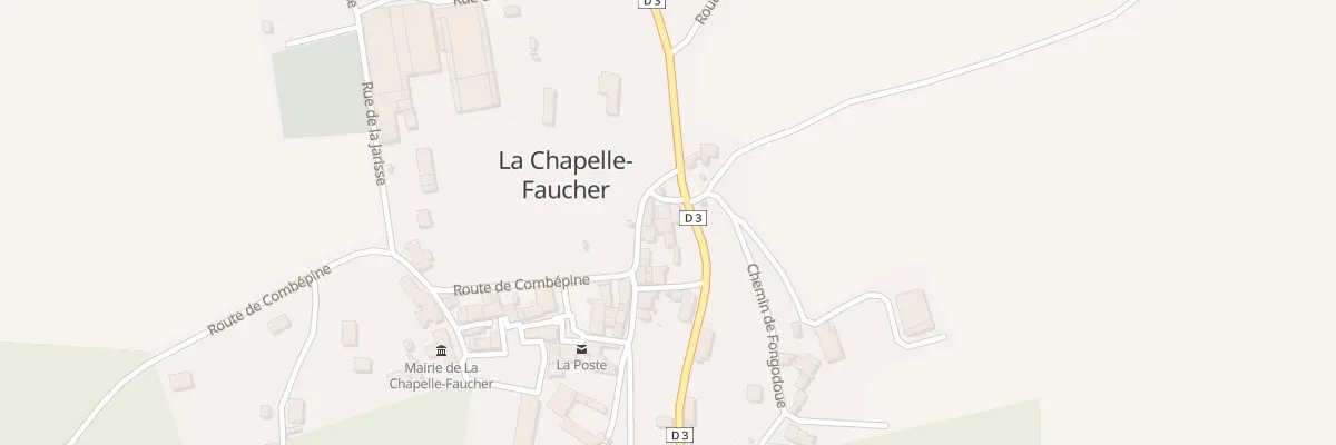 Plan du 5002 Le Bourg à La Chapelle-Faucher