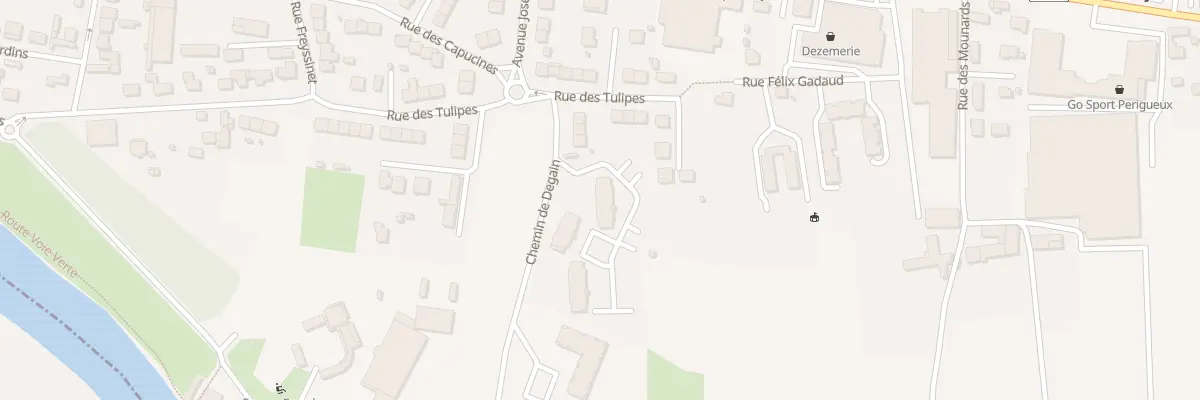 Plan du 32B Rue des Tulipes à Trélissac