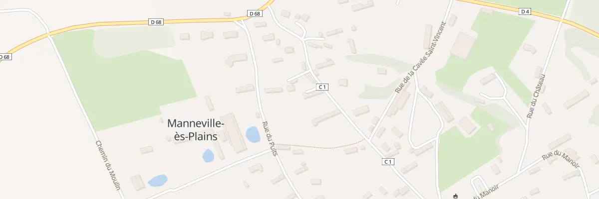 Plan du 315 Rue de la Forge à Manneville-ès-Plains