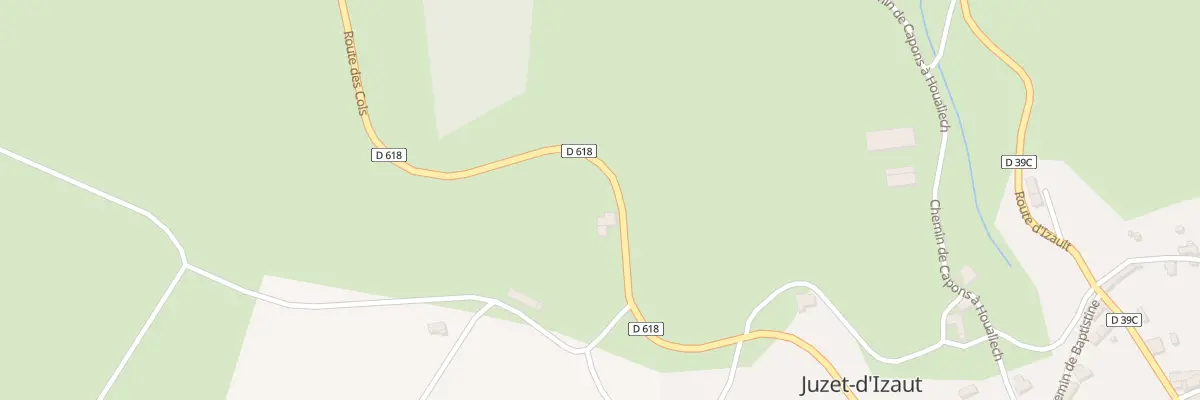 Plan du 1600 Rte des Cols à Juzet-d’Izaut