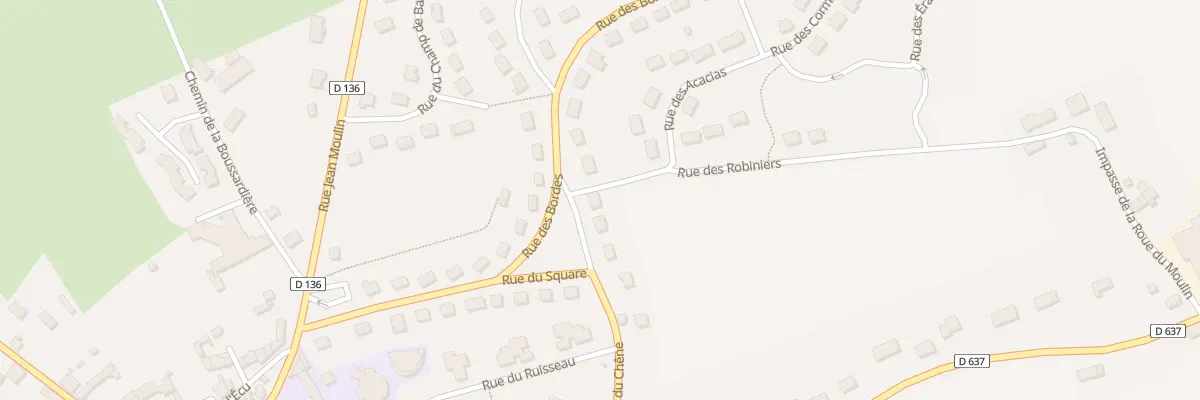 Plan du 12 Rue du Chêne à Ceton
