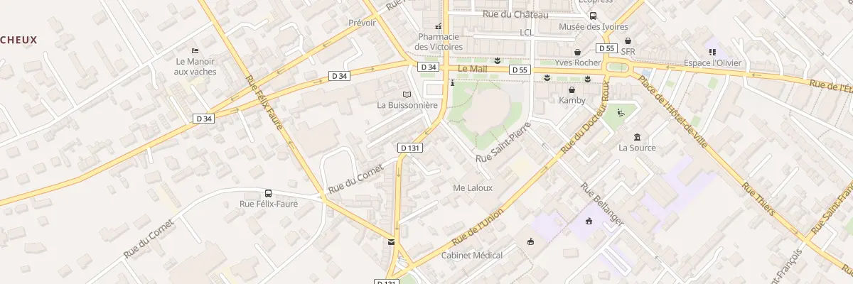Plan du 11 Rue Ferdinand Lechevallier à Yvetot