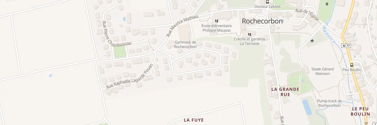 Plan du 18 Rue de la Treille à Rochecorbon