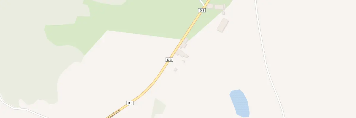 Plan du 431 Rte de Ciadoux à Escanecrabe