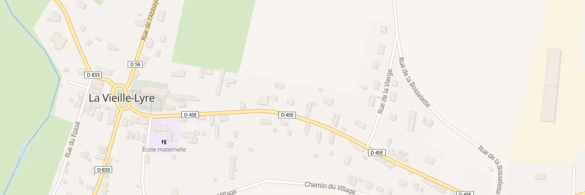 Plan du 14 Rue St Pierre à La Vieille-Lyre