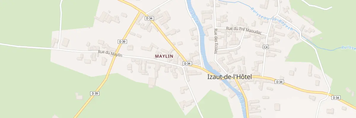 Plan du 130 Maylin à Izaut-de-l’Hôtel