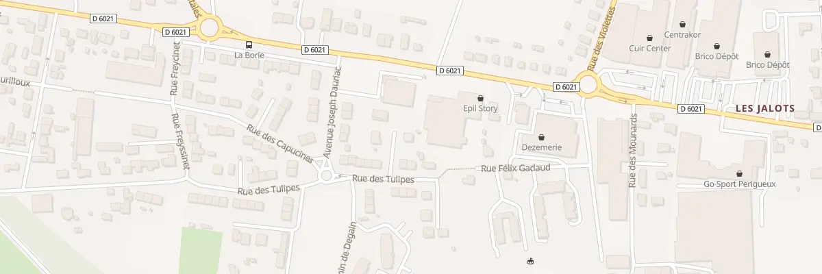 Plan du 33 Rue des Tulipes à Trélissac