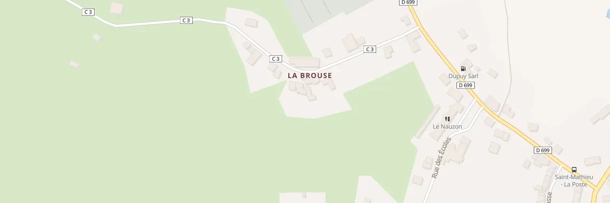 Plan du 9 La Brousse à Saint-Mathieu