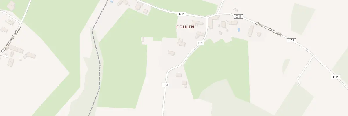 Plan de Coulin à Latoue