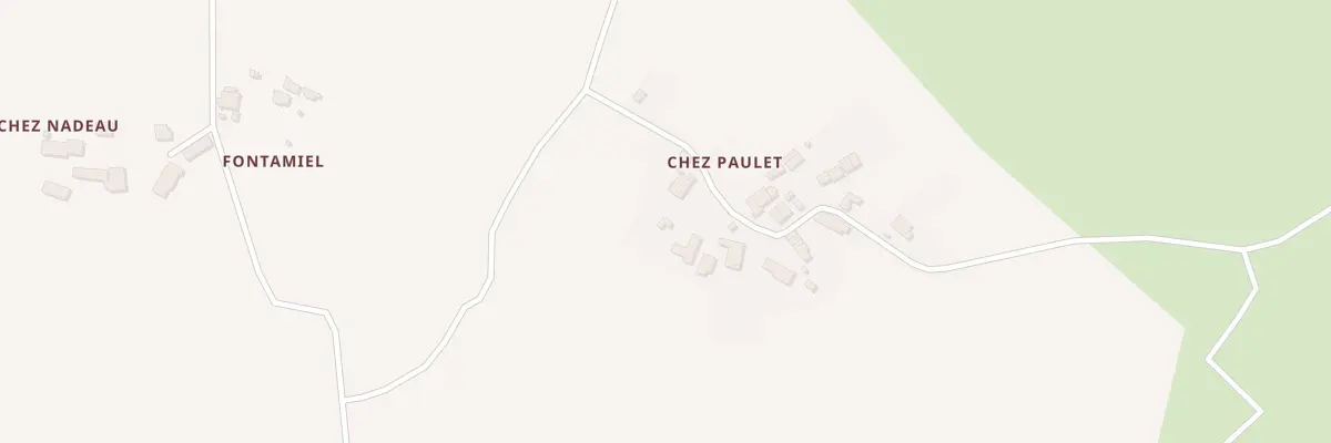 Plan du 5284 Chez Polet à Adriers