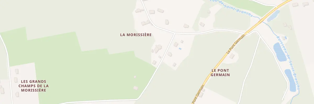 Plan du 218 La Morissiere à Saint-Branchs
