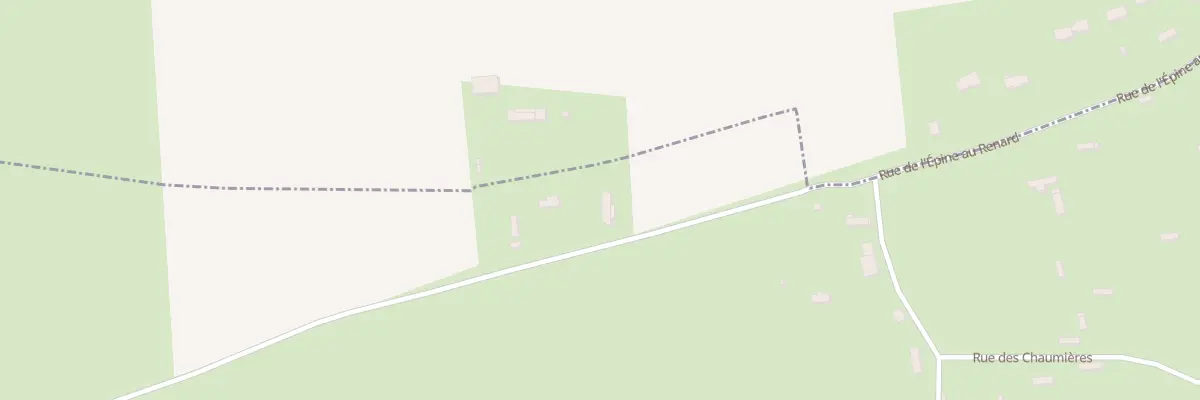 Plan du 1434 Rue de l’Epine au Renard à Flancourt-Crescy-en-Roumois