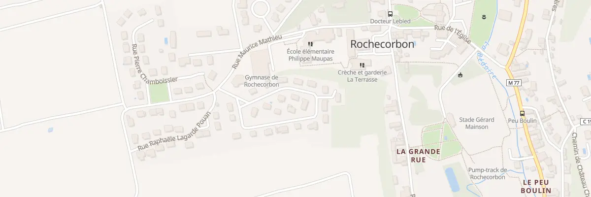 Plan du 22 Rue de la Treille à Rochecorbon