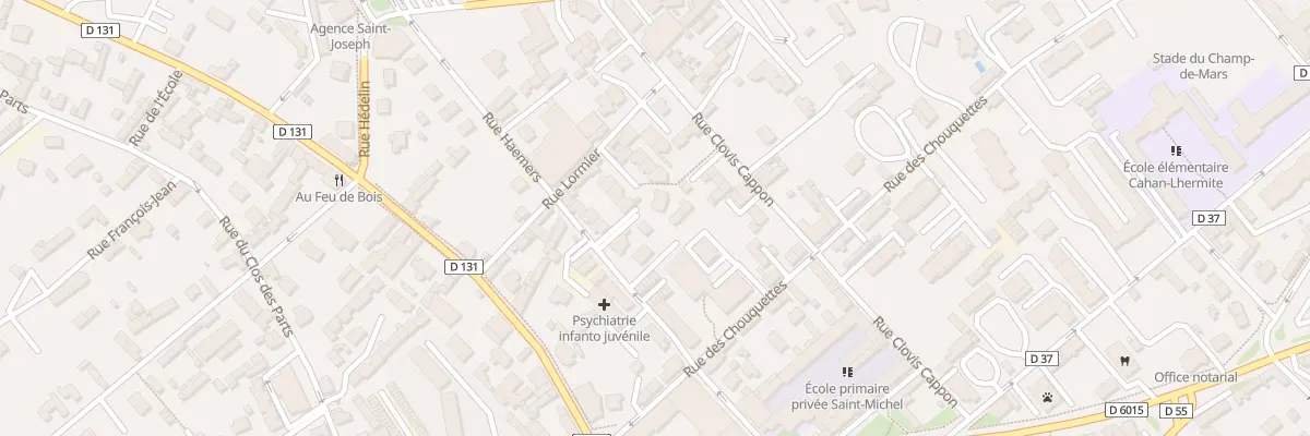 Plan du 12 Rue Haemers à Yvetot