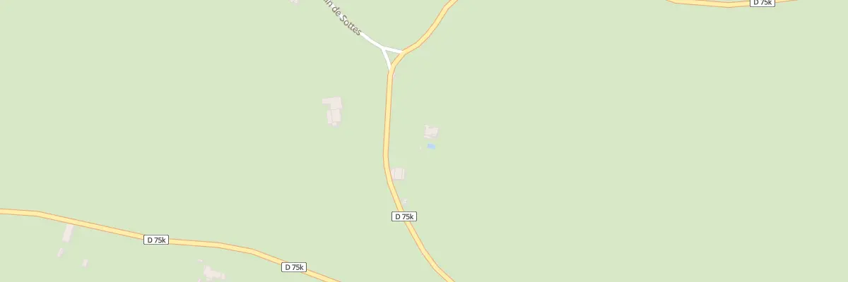 Plan du 2150B Rte d’Aulon à Saint-Marcet