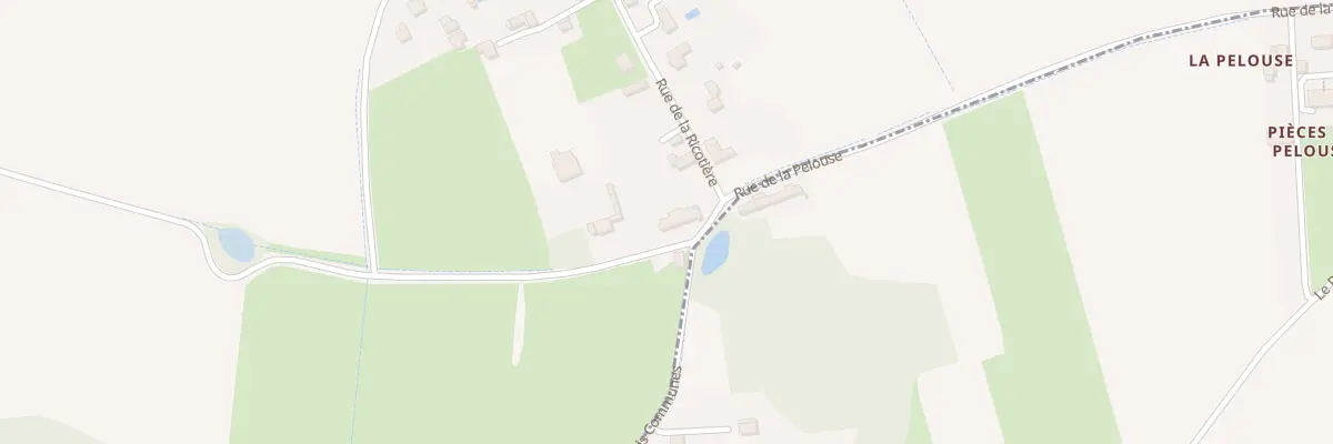 Plan du 14 Rue de la Pelouse à Chambray-lès-Tours