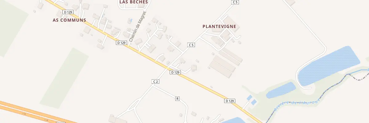 Plan du 16 Rte de Muret à Caudecoste